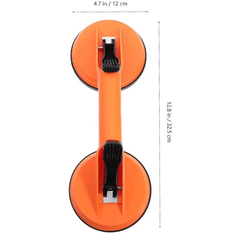 Professional Glass Suction Cups 1Pcs Orange Heavy Duty for Lift Large Glass Tiles Granite Auto Windshield Installation
