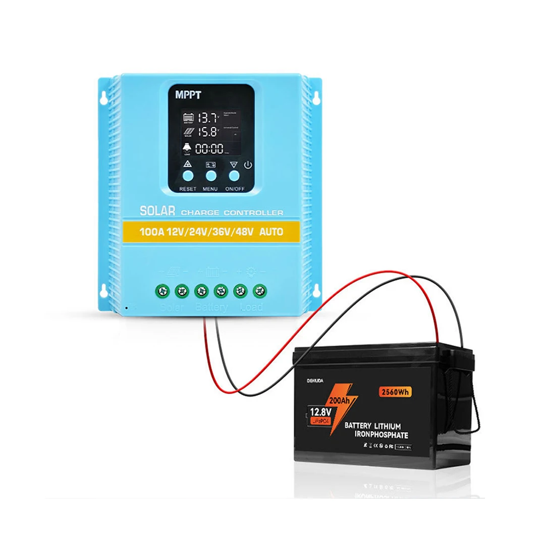 Solar Energy Controller MPPT Fully Automatic Universal Type for Identifying 12V,