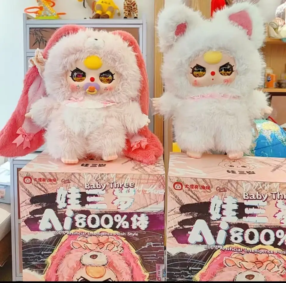 Hot Genuine Baby Three Ai 800% Blind Box Can Tell A Story In