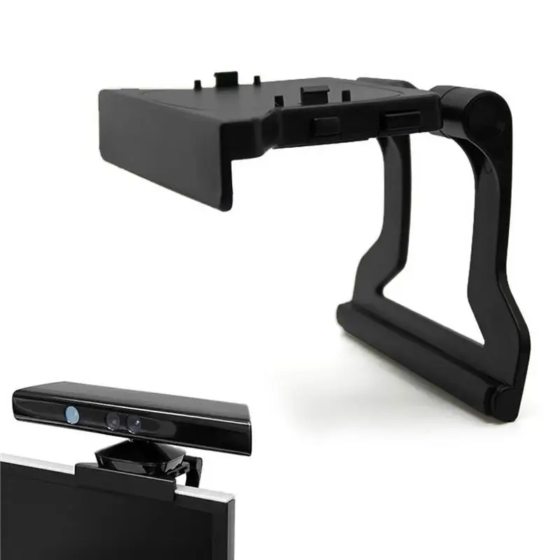 Supporto Per Fotocamera Kinect Somatosensoriale Nero Durevole Supporto Per Fotocamera Per Xbox 360 Tv Salva Spaziatura