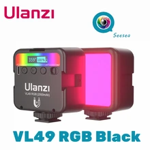  Ulanzi VL49 Mini RGB Video Light Lighting for Photography pavotube RGB LED Video Camera Light Vlog Fill Light Live 