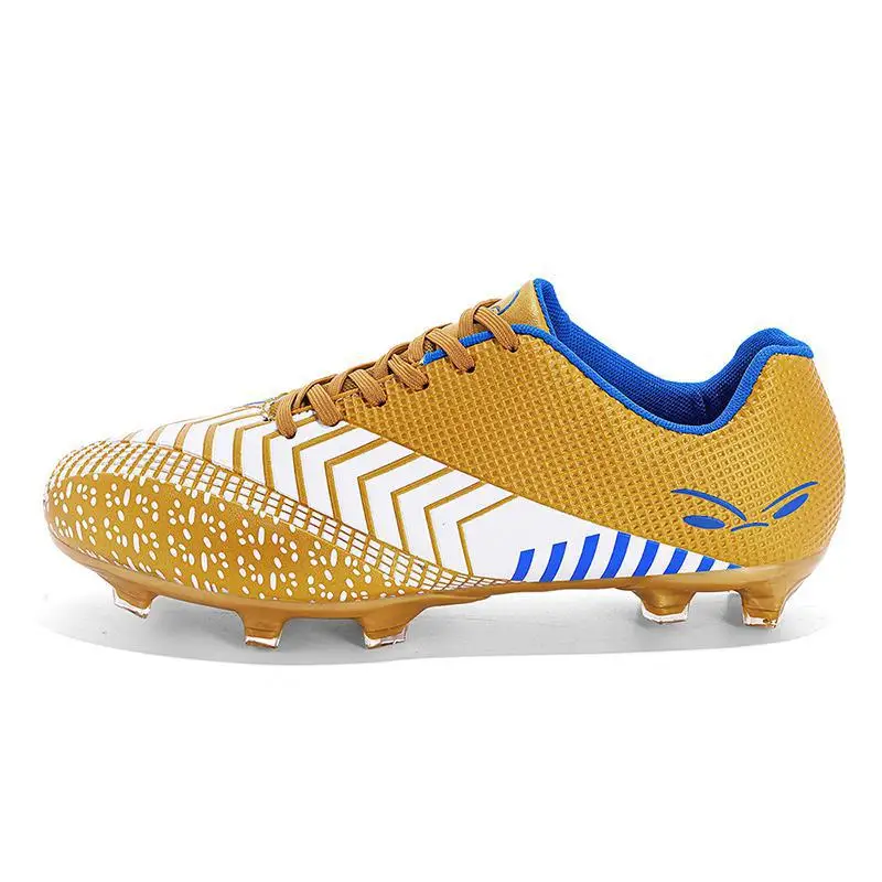 Professional Adults Football Shoes Long Spikes Training Shoes Outdoor Grass Game Women Sports Boots Anti-slip Soccer Sneakers