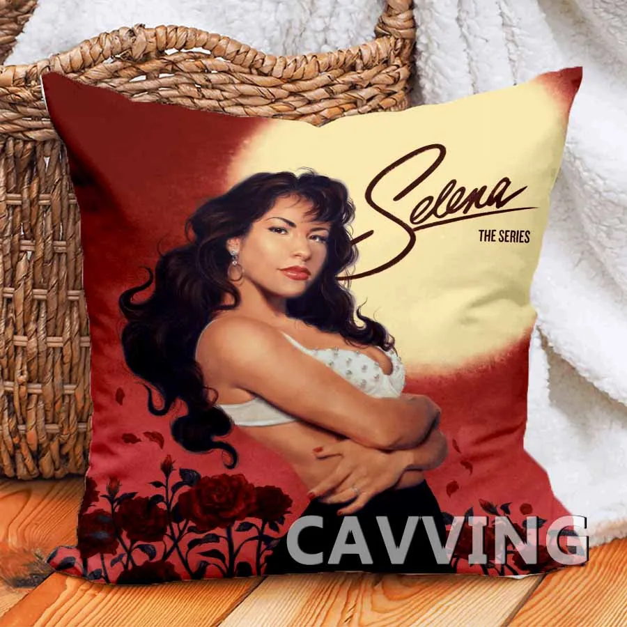 

Selena Quintanilla 3D Printed Polyester Decorative Pillowcases Throw Pillow Cover Square Zipper Cases Fans Gifts Home Decor K1