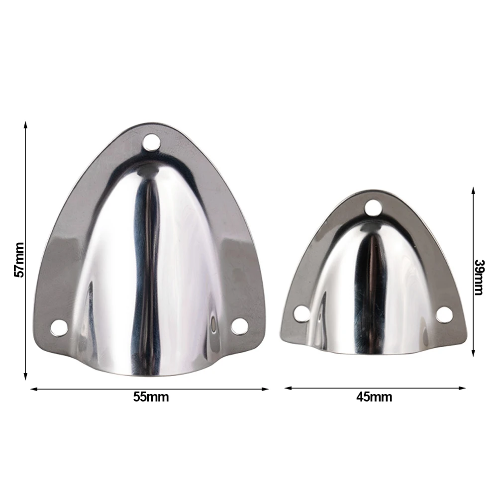 Durable Large Marine Hardware Stainless Steel Lightweight Boat Accessories Dinghy UV-proof Clam Shell Vent Cover Yacht marine accessories marine hardware
