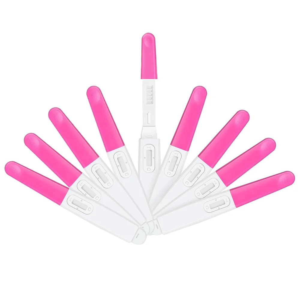 Pregnancy Test 10 Detect HCG 99% Accuracy Easy to Use at Home HCG UrineTest Fast and Reliable Results