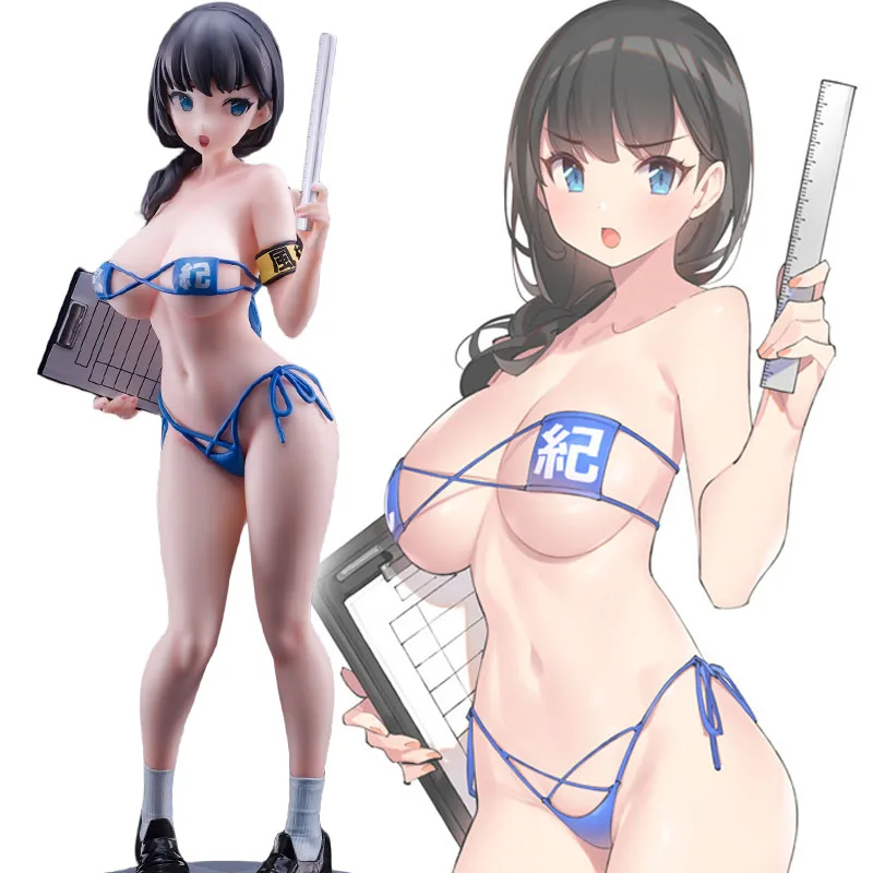 

26 см Daiki Kougyou Majimeka!  Fuuki Iin-san сексуальная обнаженная фигурка JK Girl 1/6 ПВХ фигурка Hentai Коллекционная взрослая модель игрушка 18 + кукла