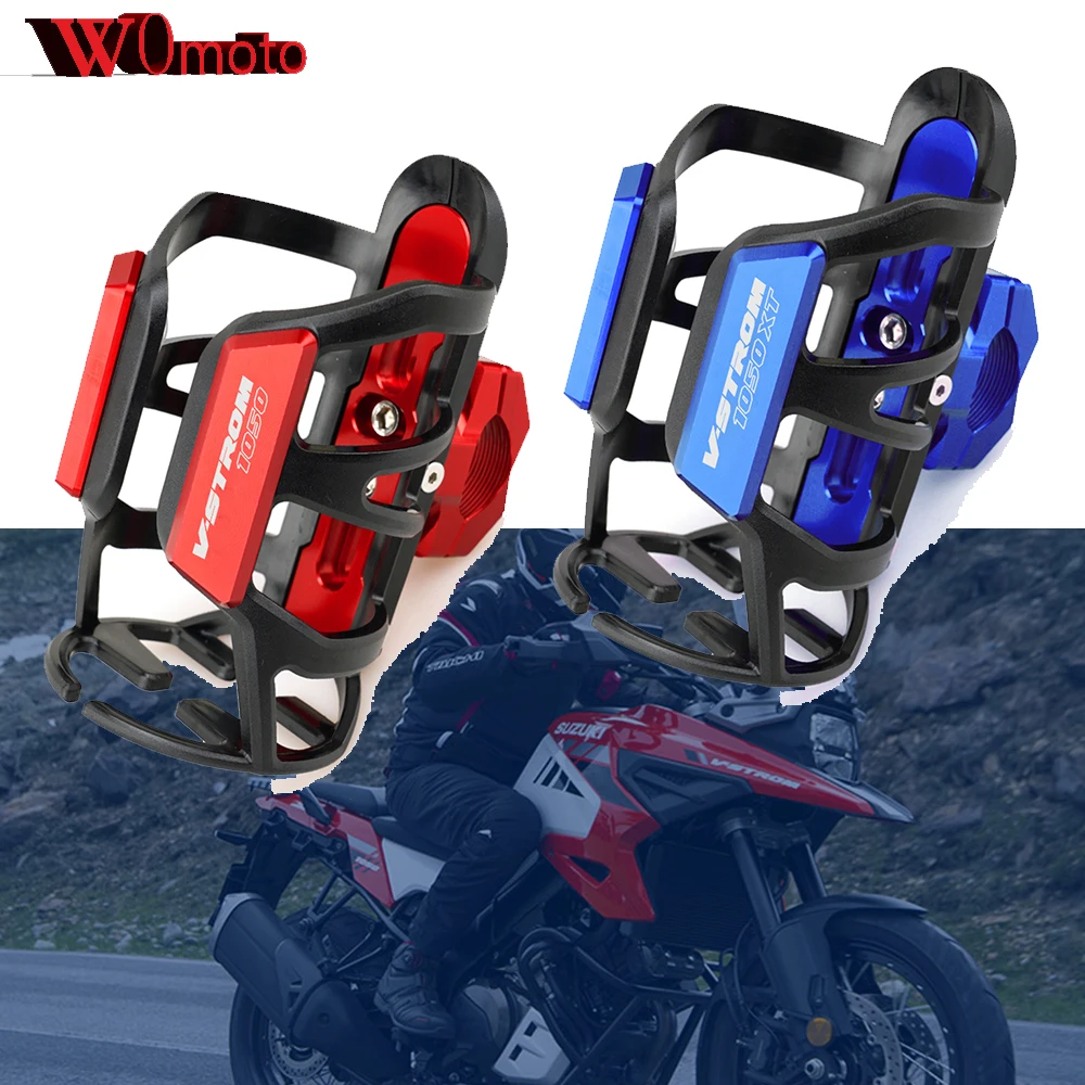 

For SUZUKI VSTROM1050 1050XT 1050XTADV DL1050High Quality CNC Aluminum Drink Cup Holder Motorcycle Accessories Water Bottle Cage
