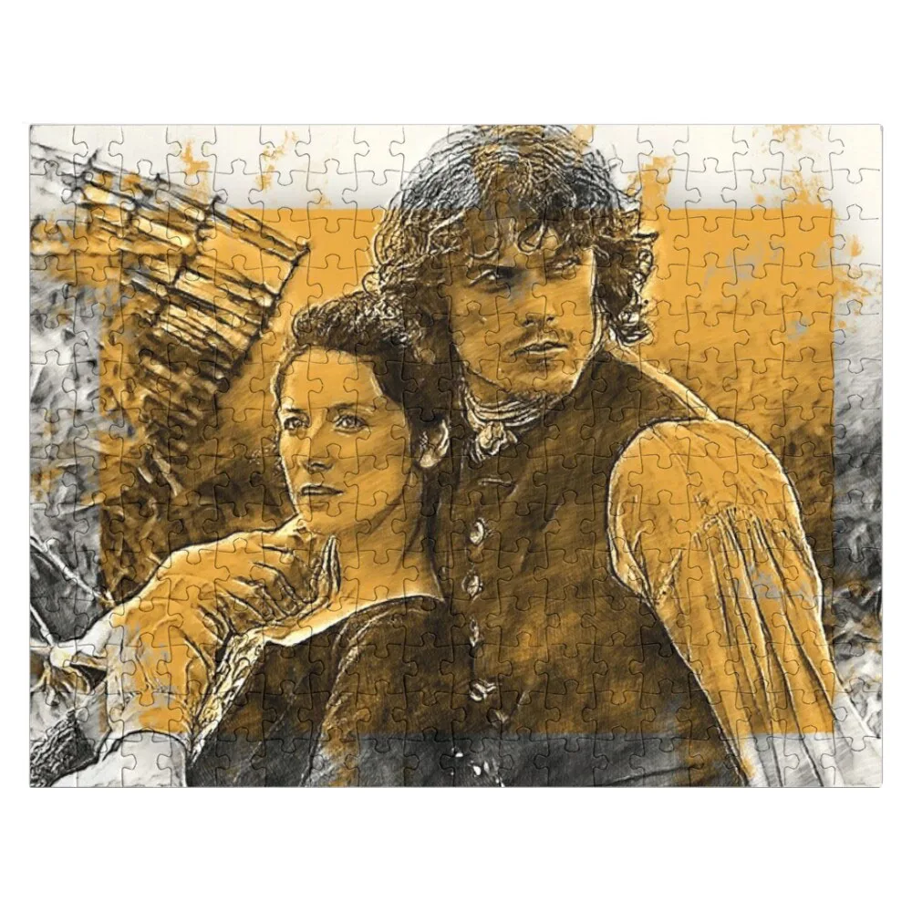 

Jamie and Claire Jigsaw Puzzle Personalized Baby Toy Jigsaw Puzzle Pieces Adults Puzzle Works Of Art Children Puzzle