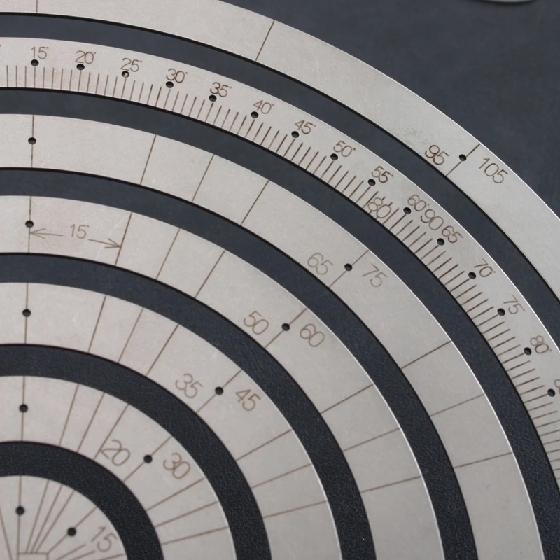 ステンレス鋼の描画テンプレート,特大の定規,曲線プレート,金属