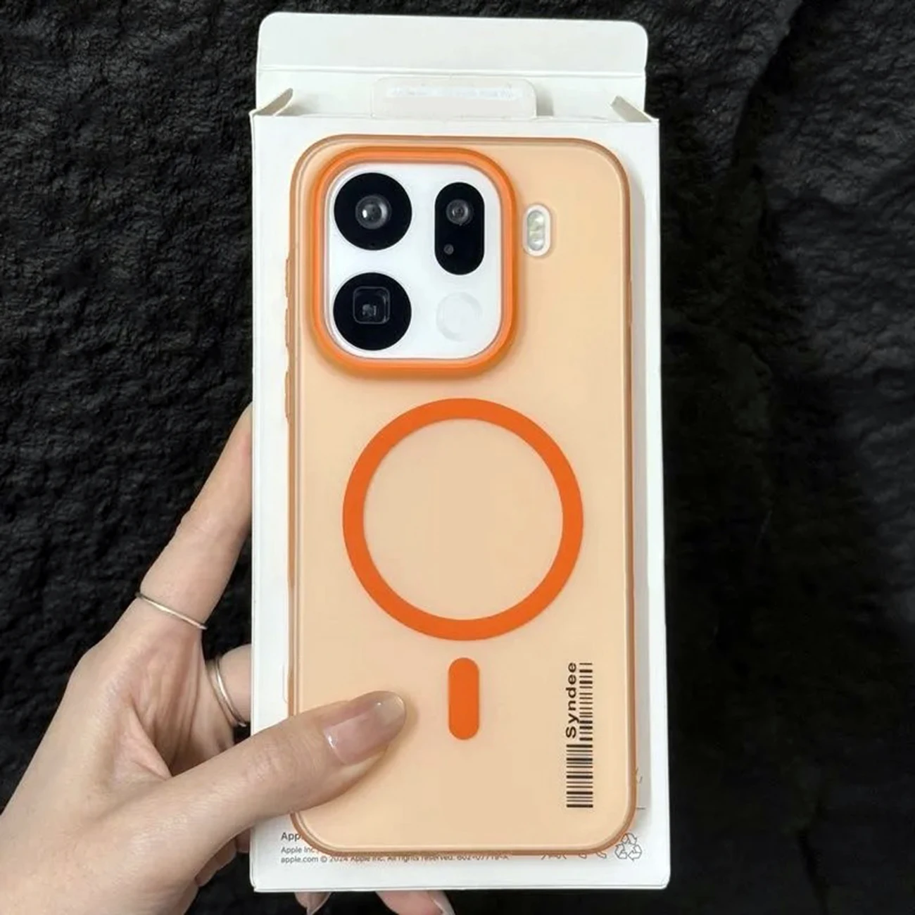 Candy Matte Clear Magnetic Translucent Frosted Hard Cover