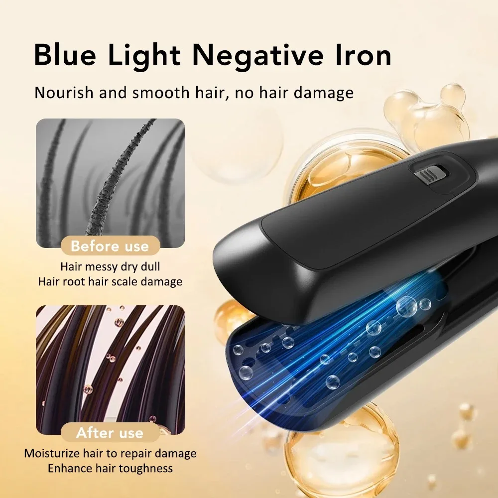 Rechargeable Hair Trimmer Split End Remover Straightener Iron