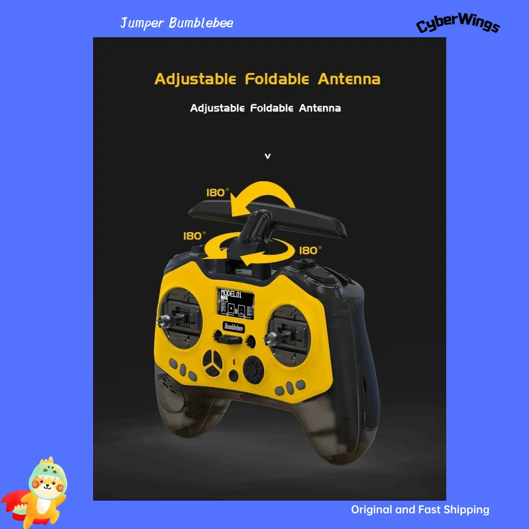 Gimbals Hall de la Jumper Bumblebee Radio ELRS 2.4G, manette FPV aux poignées ergonomiques