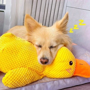 Pet Toy Dog Toy Interactive Entertainment Resistant Grinding Non Destructive Bite Proof Chew Sound Making Duck Stress Relief