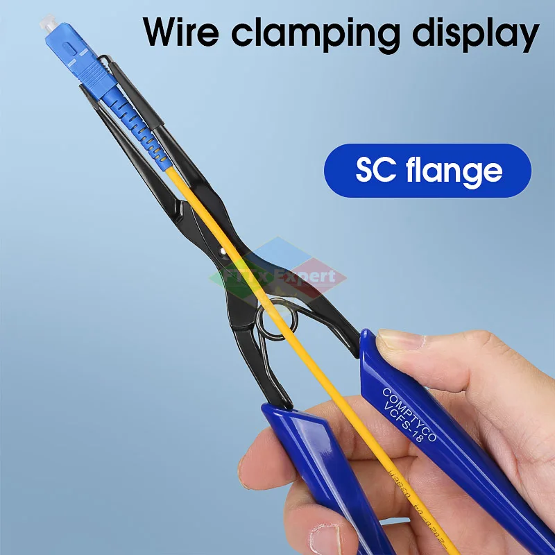VCFS-18 Fiber Optic Room Tools Optical Fiber Flange Clip Line Pliers SC/LC Connector Plug Clamp Pull Tool Free Shipping