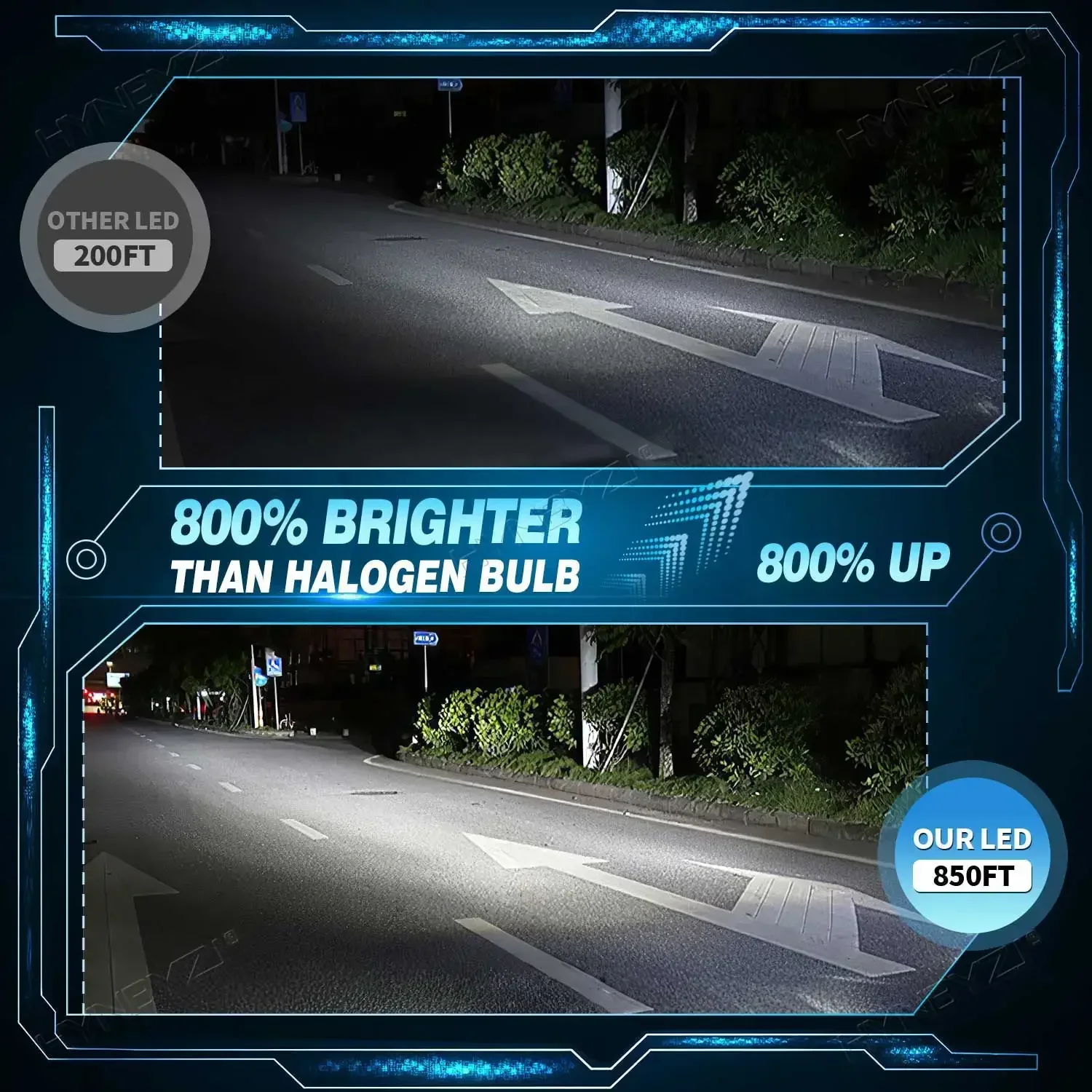 2개입 D1S D3S LED 헤드라이트 HID 1:1 D1R D3R 12V 24V 캔버스 LED 제논 전구 D4S D2S D2R D4R D5 자동차 라이트 CSP 칩 6000K 플러그 앤 플레이
