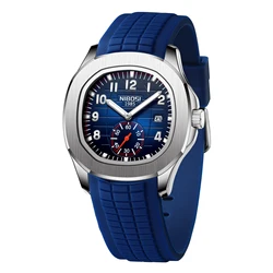 NIBOSI Luxury Men's Sport Watch - Waterproof & Luminous Quartz Timepiece (A)
