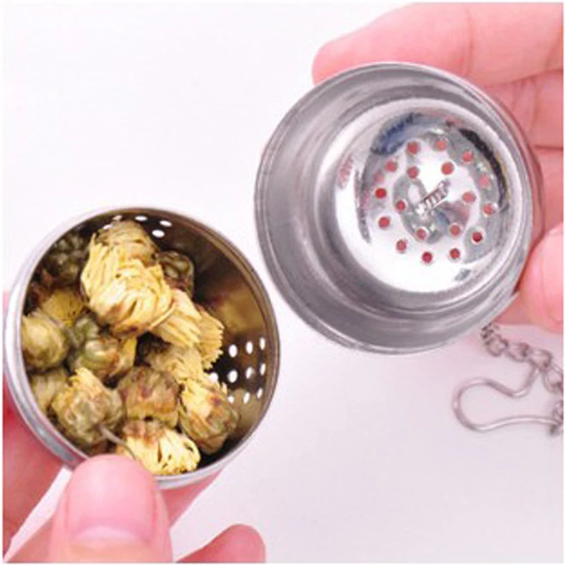 1~4PCS Tea Strainer Hangable Stainless Steel Ball Shape Tea Infuser For Loose Leaf Spice Kitchen Accessories Mesh Filter tea infuser tea strainer tea filter