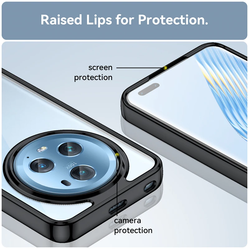 Per Honor Magic5 Pro Custodia Per Honor Magic5 Pro Cover Shell Coque Capa Custodia Posteriore In Silicone Liquido Per Honor Magic 5 Pro Lite