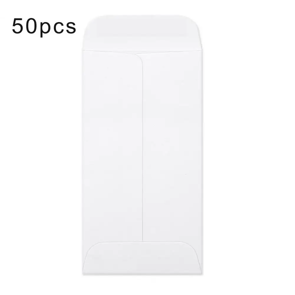 Money Envelopes 50pcs Bright Color Cash Envelopes Wear Resistant Diy Coin Storage Containers kraft paper envelopes mailing envelopes mini envelopes window envelopes