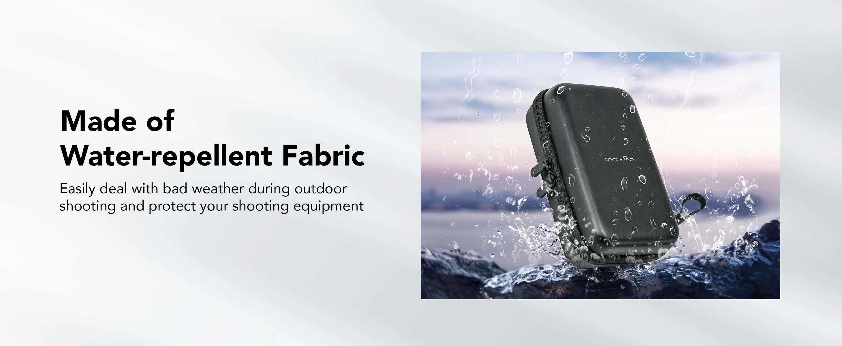 AOCHUAN EVA Aufbewahrungstasche für Gimbal-Stabilisator Fotografieausrüstung Wasserdichte Sturzsichere Erdbebensichere Tasche – Detail 3