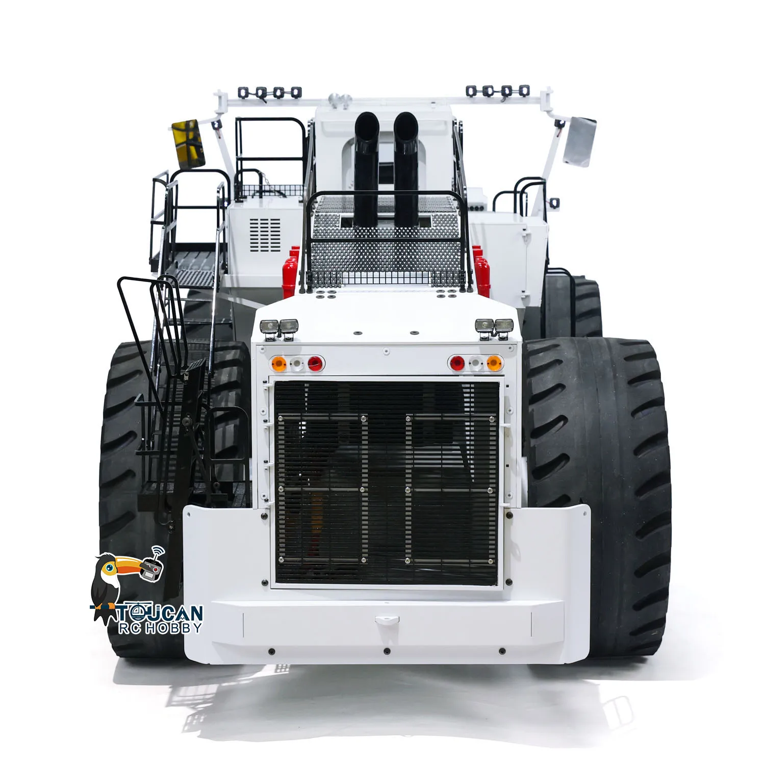 In Stock 1:14 L2350 Hydraulic RC Loader Heavy Duty Radio Control Construction Vehicle Earth Mover Light Sound Smoke Machine Toy 5