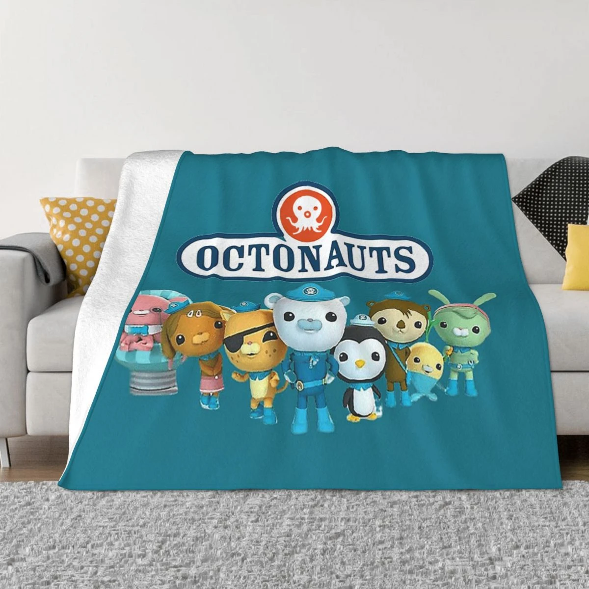 Flannel Throw Blankets Octonauts Bedding Octonauts Blanket