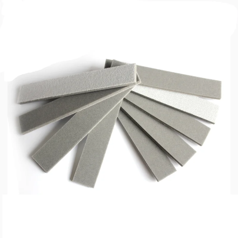 

30x180MM Square Flocking Sponge Sandpaper For Mobile Phone Computer Casing Dry And Wet Plastic Molding Line Special Polishing