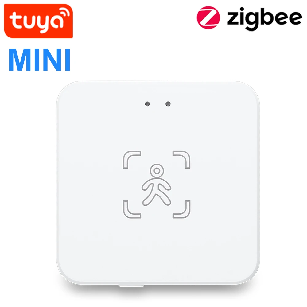 Tuya Zigbee Human Presence Detector Smart Human Body PIR Sensor Radar Detector Motion Sensors