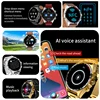 Hotsale Silver Gold Stainless Steel Color Smart Watch 1.58 Inch Bt Call Nfc Wireless Charging Smartwatch 2