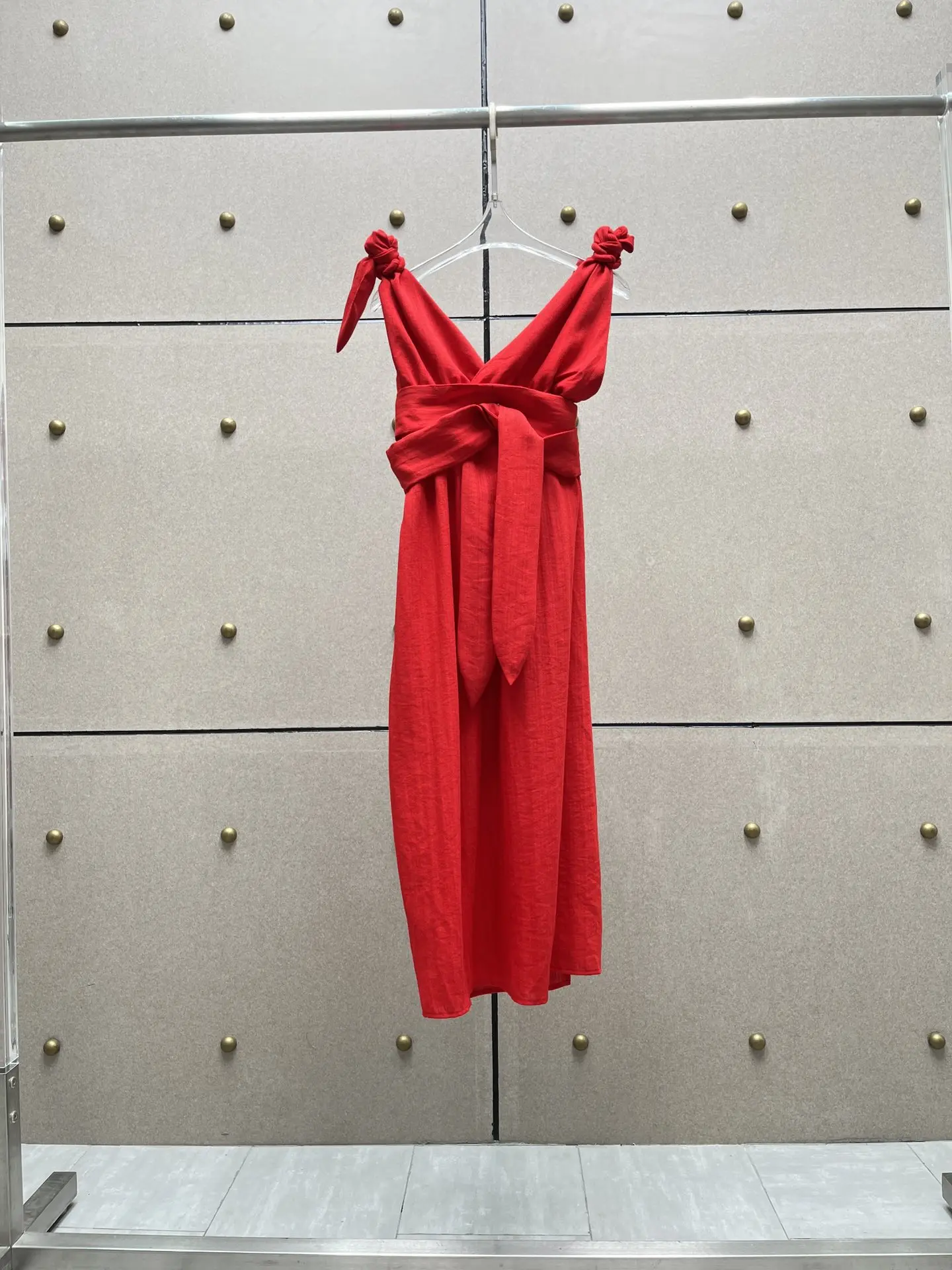 

2023 Autumn/Winter Fashion New Women's Clothing Backless dress 0905