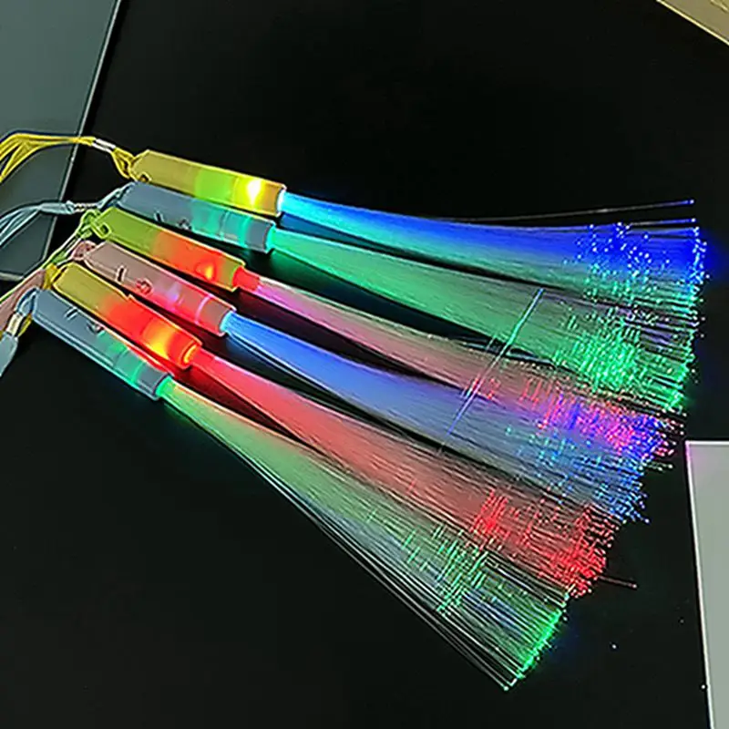 5/10PCS Farbe Optische Faser Fluoreszierende Spielzeug Kinder Geburtstag Party Geschenke Nachtlicht Requisiten Leistung Festival Hochzeit Dekorationen – Detail 6