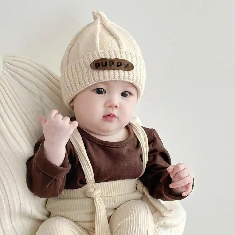 Warm Knitted Beanie Hat for Kids Outdoor Sports