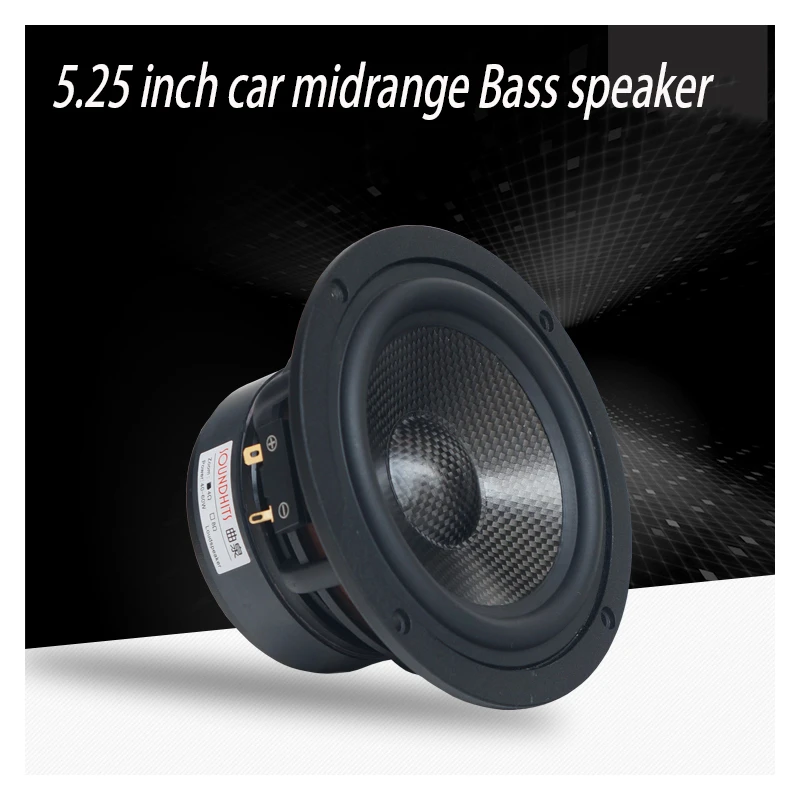 Kyyslb 40-60w 5.25 Inch Mid-woofer Speaker Unit Bass Home Audio Car ...