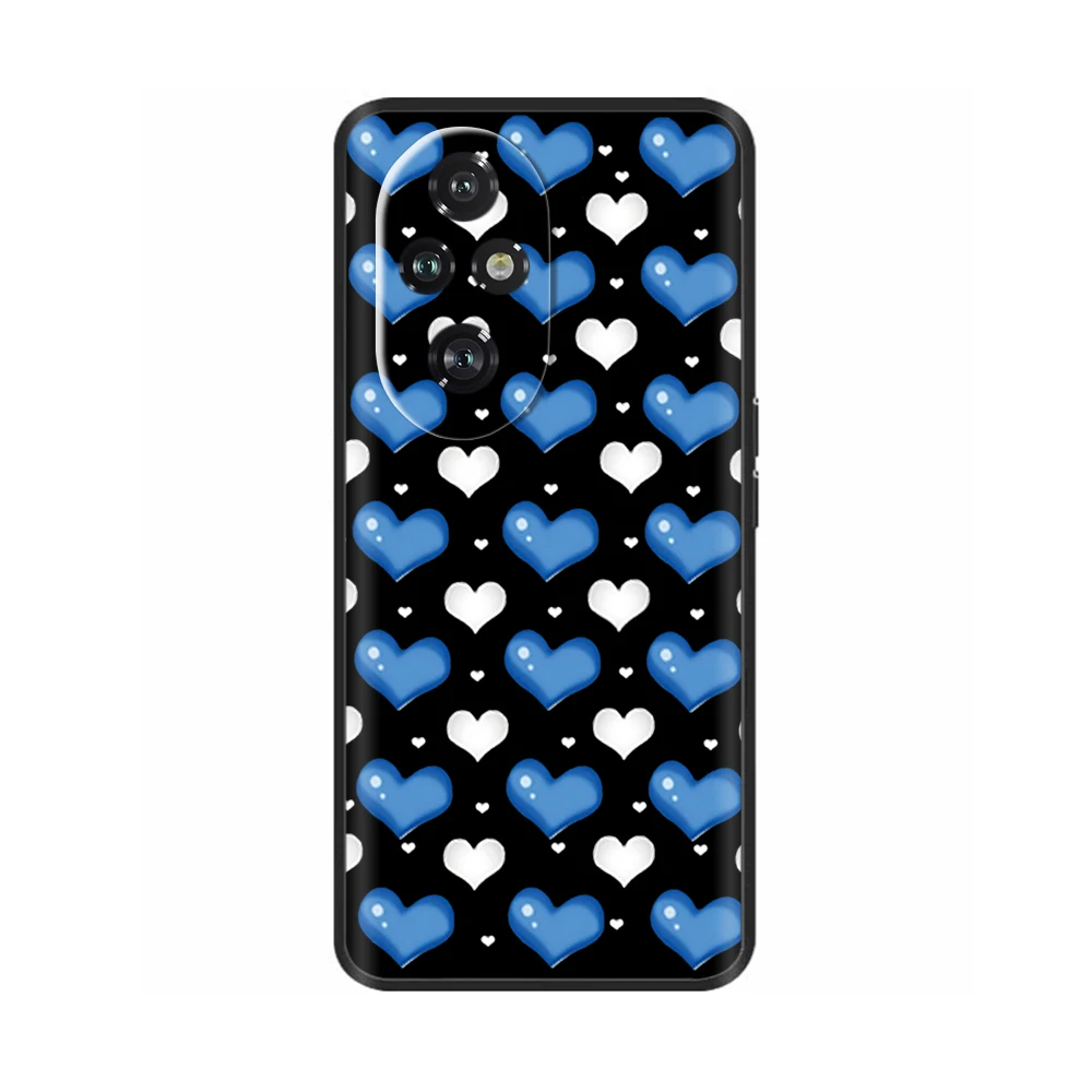 Luxurious Soft Silicone Shockproof Bumper Case with Artistic Design