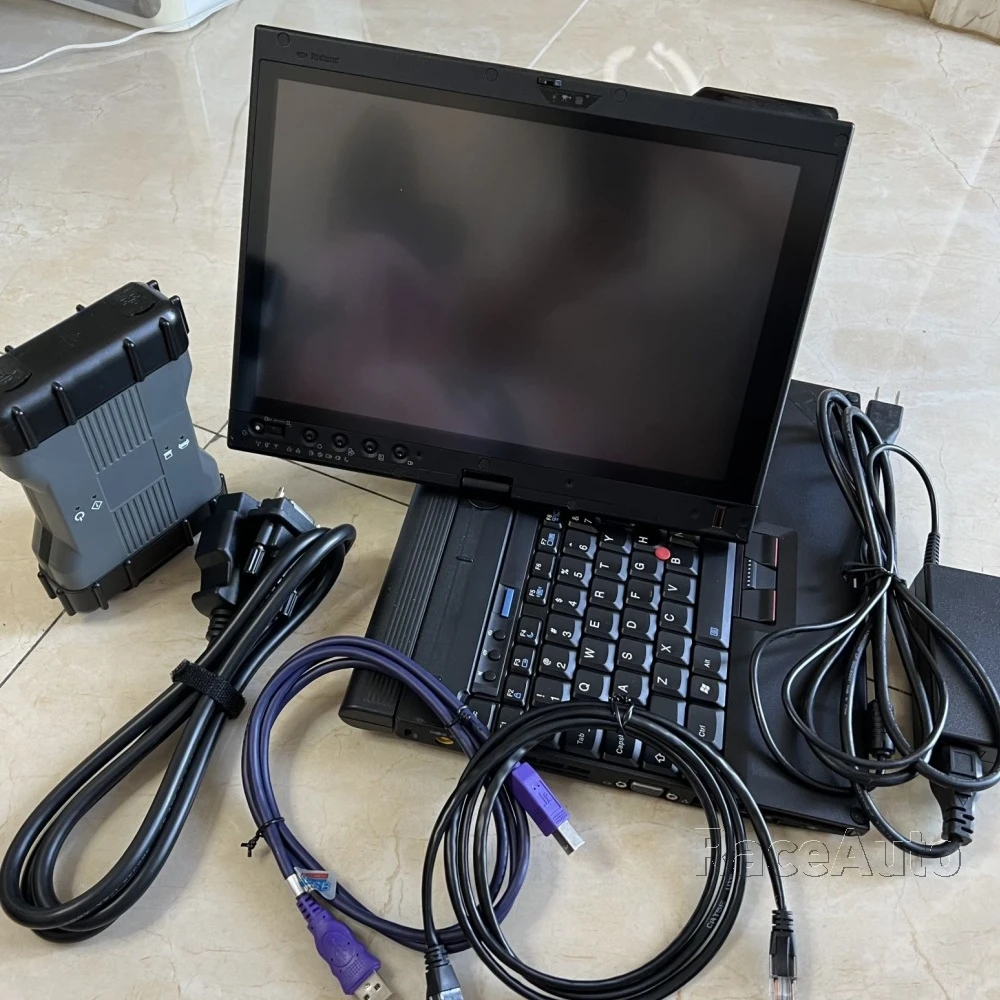 

Mb Star C6 Ssd Diagnosis VCI CAN DOIP Protocol with Laptop Thinkpad x220T Tablet i5 4g Touch Screen Software Full Ready To Use