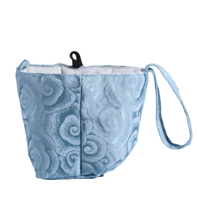Portable Tea Set Buggy Bag Carry-on Small Teacup Bags Drawstring Bag Travel Master Cup Woven Cotton Travel Tea Set