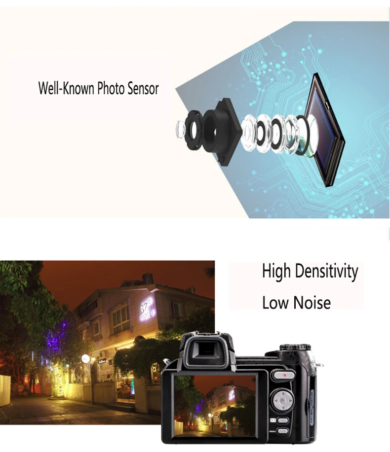 Brand  DSLR Camera HD Digital Camera POLO D7100 33Million Pixel Auto  Semi Profissional Video Camera 24X Optical Zoom Three Lens underwater digital cameras