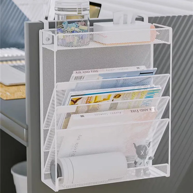 Book Shelves Removable Large Capacity Bookshelf Floor Magazine Rack Storage Shelf Display Stand Print Porte Floating Bookcase