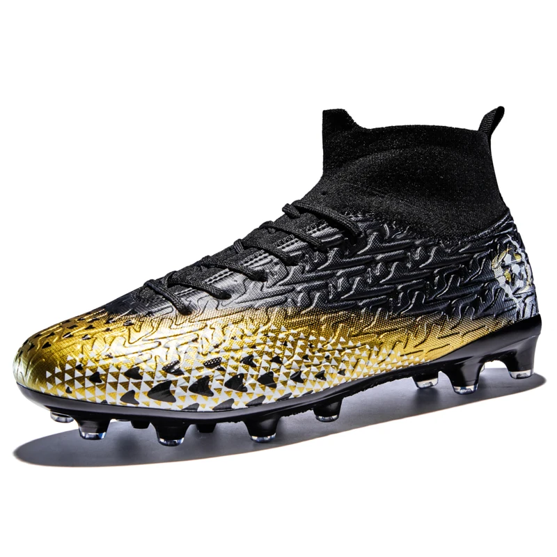 Scarpa da calcio da uomo TF/FG Scarpa professionale per adulti Tacchetto da calcio di alta qualità per adolescenti Anti-labbro Sport all'aria aperta_voghion.com