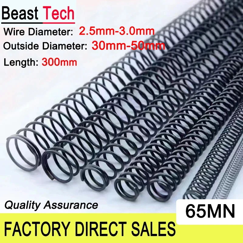 Retour De Presse Ressorts De Compression, 1.5mm X 12mm X 10mm, 1.5mm Fil Diamètre