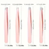 4 PCS Stainless Steel Eyebrow Clippers Set Hair Removal Forceps Oblique And Straight Mouth Eyebrow Trimming Clip Beauty Tool 6
