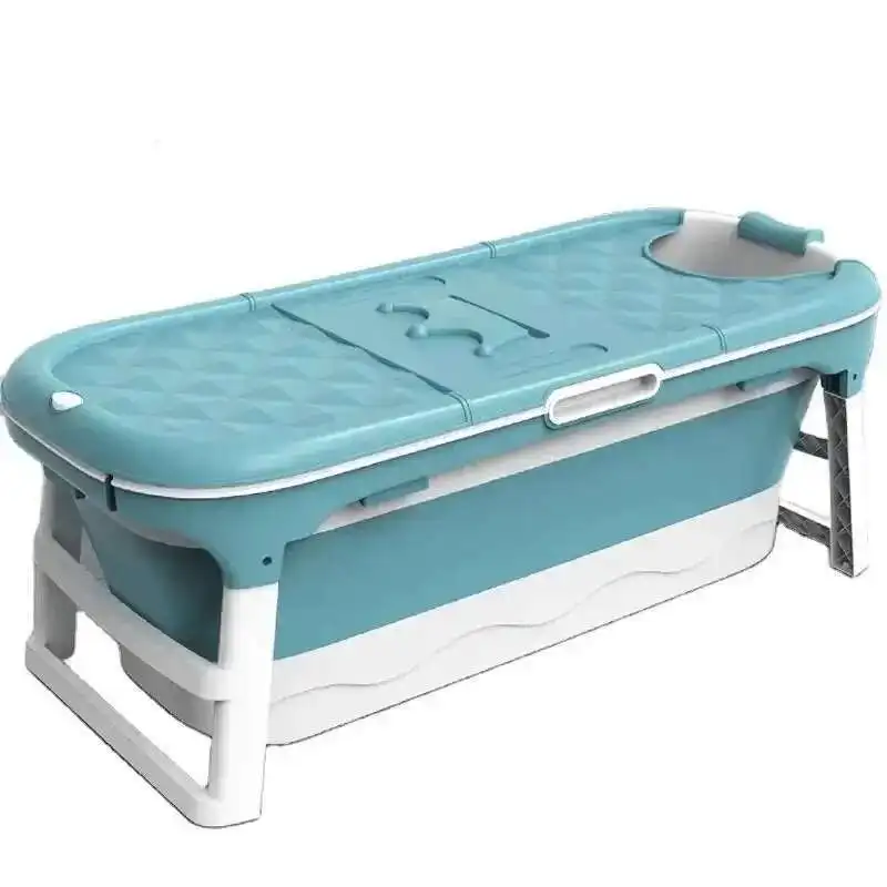 Full Body Sweat Steaming Plastic Bathtubs Multifunctional Folding Bath Barrel Adult Home Bath Bucket Dormitory Tub Product