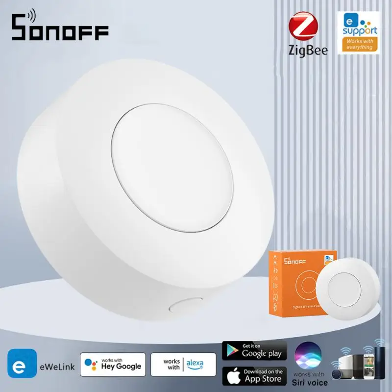 Home Assistant SONOFF SNZB-01P Zigbee Interruptor Inteligente