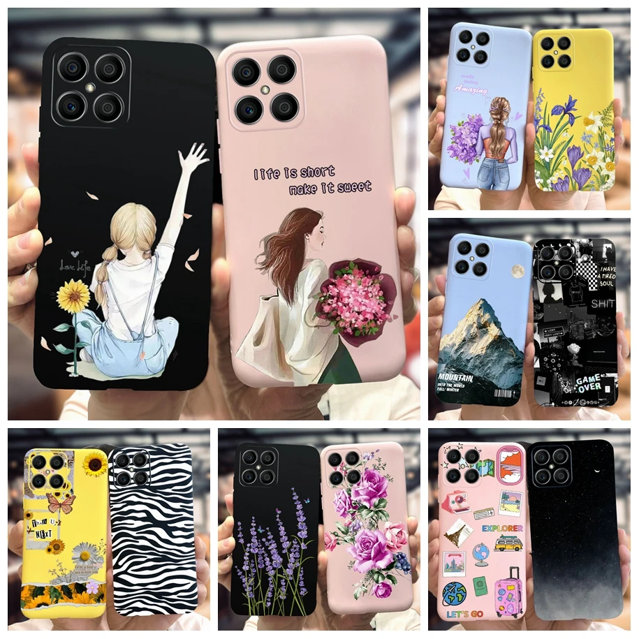 Per Honor X6S X6 Custodia Pretty Girls Cover Paraurti Antiurto In Silicone Per Honor X8 5G Vne-N41 X 8X6 Honorx8 Honorx6 Tfy-Lx1 Capa