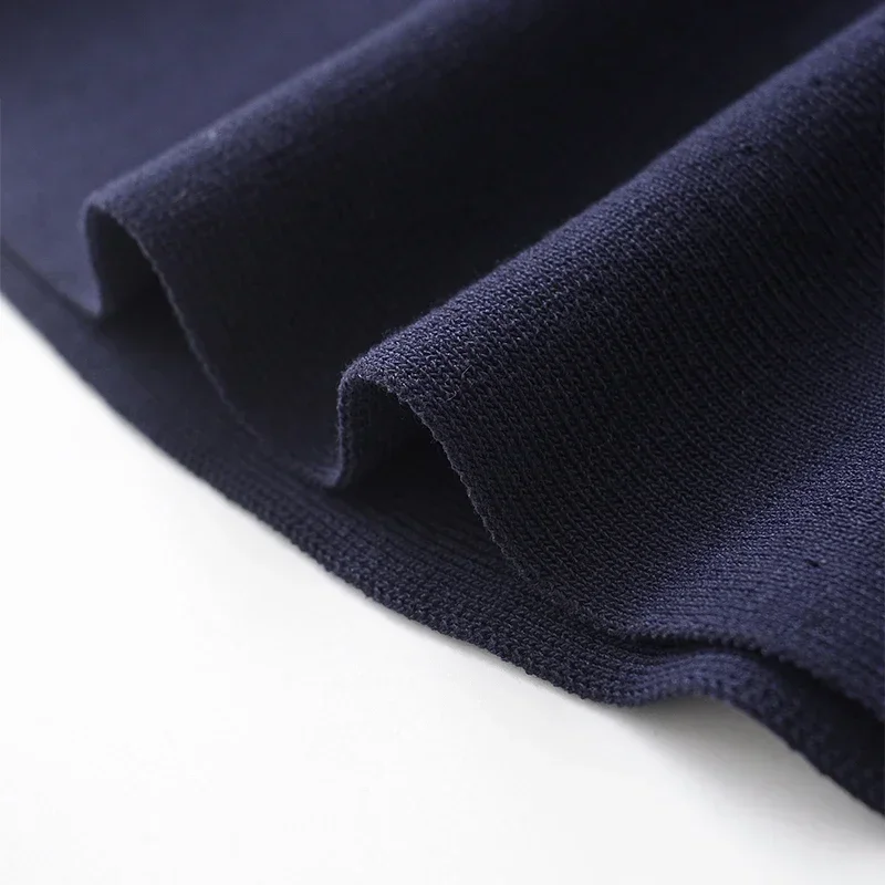 Conjunto elegante de dos piezas de pantalón de punto con cuello redondo, sin mangas, con volantes en los bajos, cintura alta, elástico, para dama, nuevo en trajes a juego.