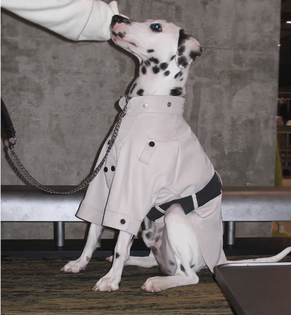 

Good Material Spotted Dog Clothes, Big Dog Coat, Good Quality Pet Clothing