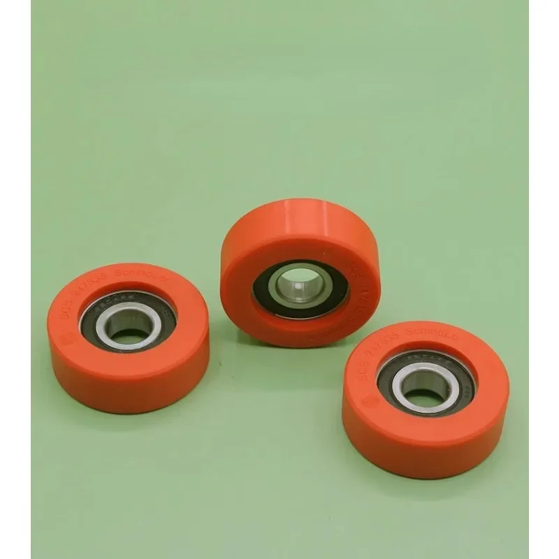 20x70x25mm red Elevator ladder step wheel pulley wheel 6204 bearing elevator step sliding door roller shower room pulley sliding door pulley 2pcs