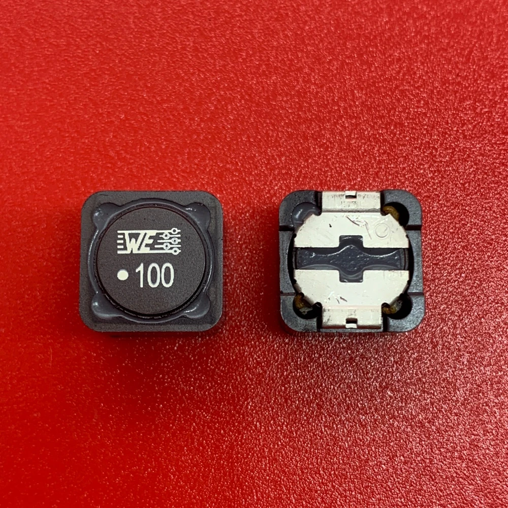 10PCS/ 7447709100 WE100 10UH 7.1A 12X12X10MM Original SMD Shielded Power Inductor