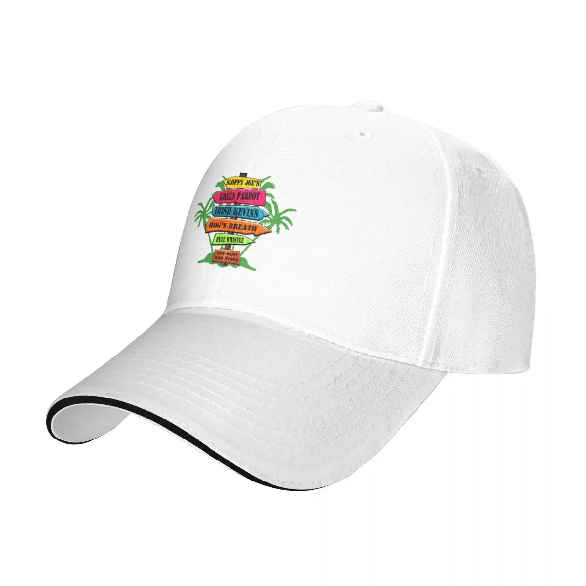 

KEY WEST BAR STOPS Baseball Cap Golf Hat Man tea Hat Male Women's