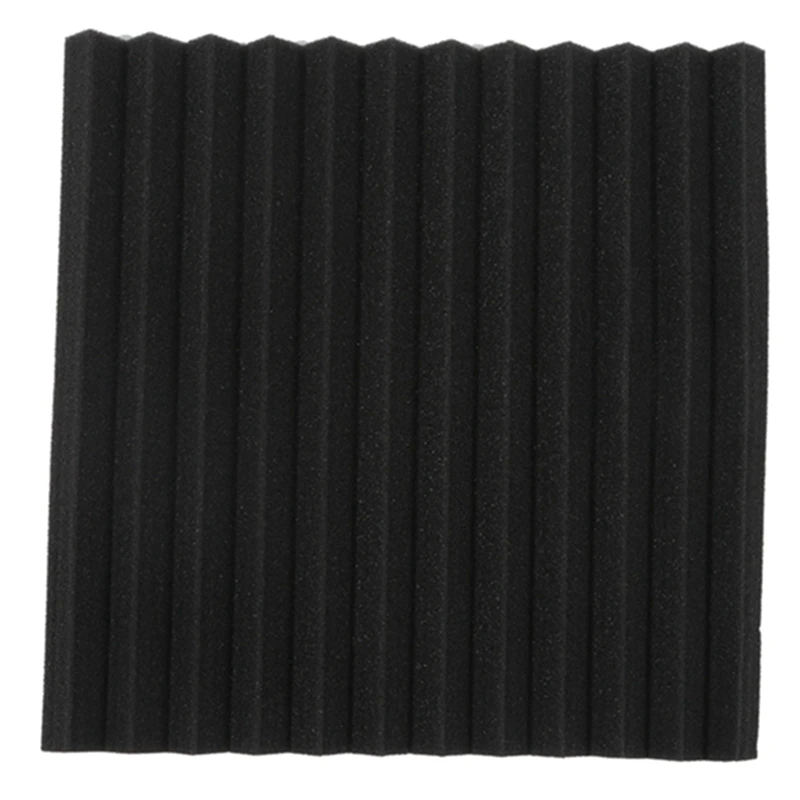 ABSF Wedge Acoustic Foam With Adhesive Tape 8 Pcs Soundproof Panels,Silencing Sponge